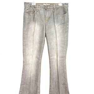 Phat Fashion Silver Label Junior's Size 11 Gray Wash Boot Cut Jean Pants Cat